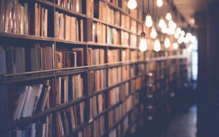 light inside library